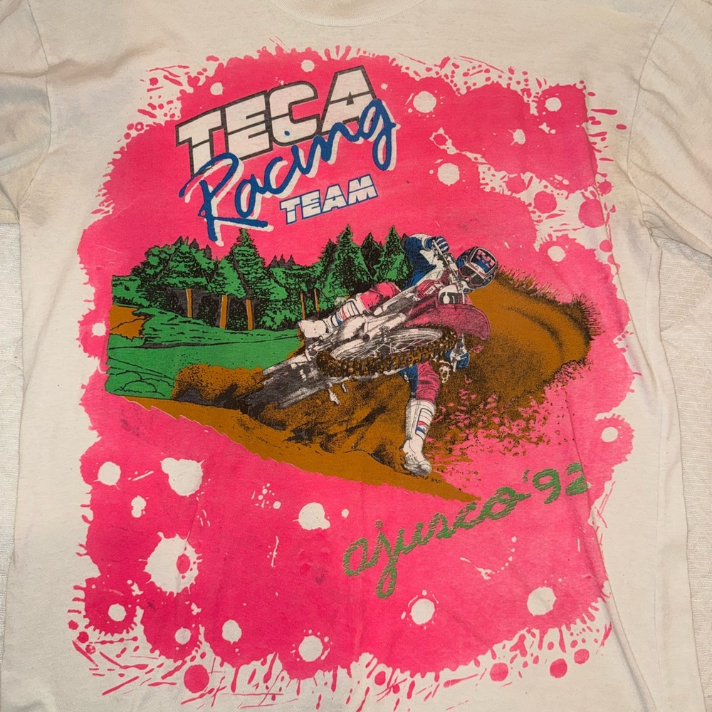 Vintage Moto Racing Graphic Tee
